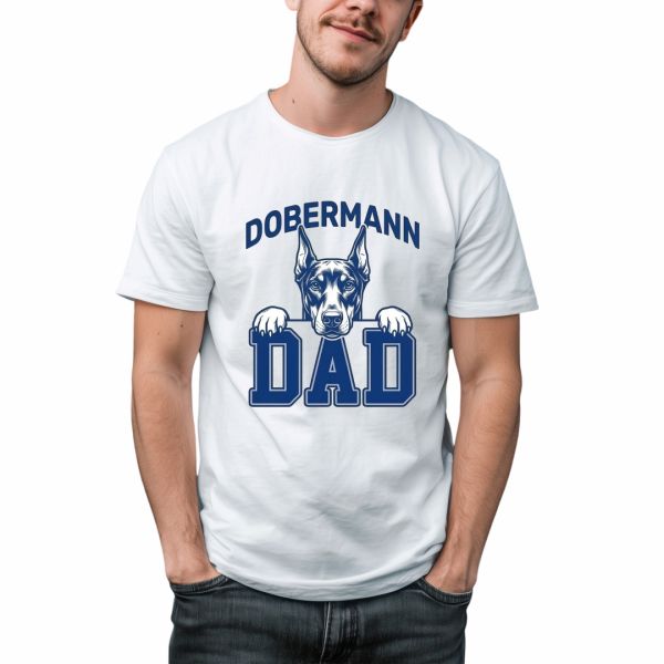 T-shirt "Doberman Dad" - dog collection