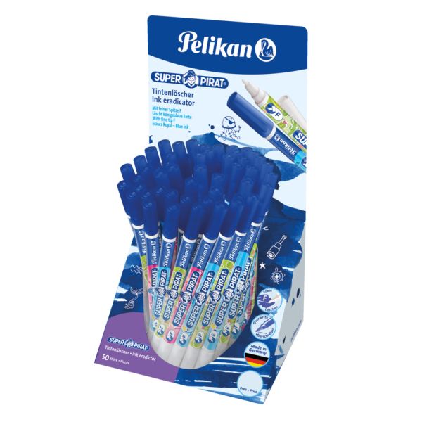 Correttore a penna doppia punta fine per stilografica Pelikan Super Pirat 850 - 300011682
