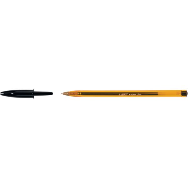 Penna a sfera BIC Cristal Fine 0,8 mm nero 872731