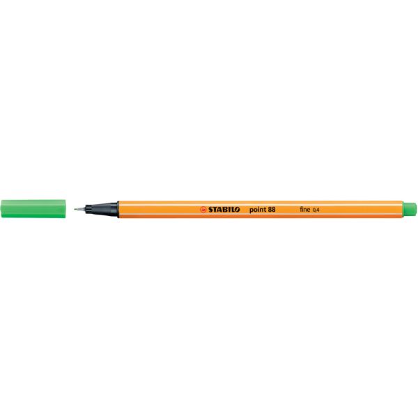 Fineliner Stabilo Point 88® 0,4 mm  verde foglia - 88/43