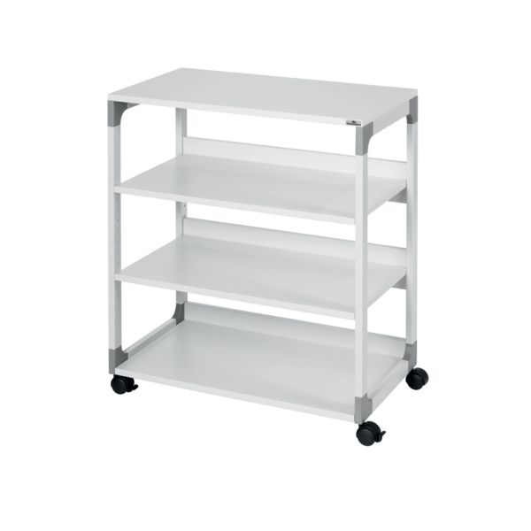 Mobiletto multifunzione versatile Durable System 88 - 750x879x432 mm grigio - 3711-10
