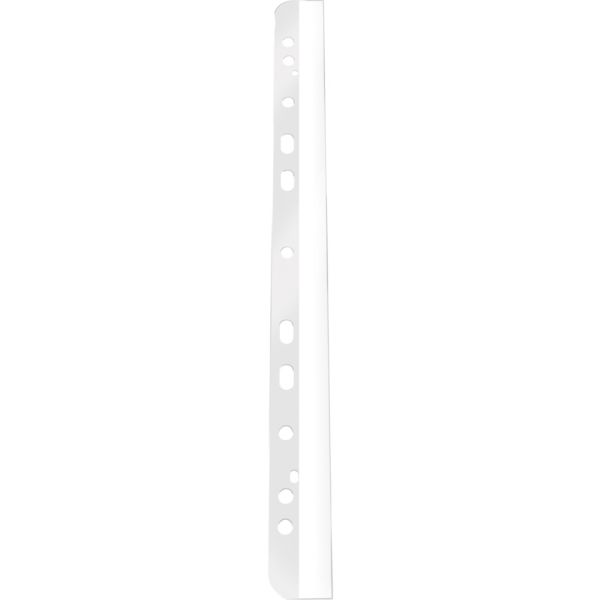 Strisce adesive a perforazione universale Q-Connect A4 trasparente Conf. 10 pezzi - KF27049