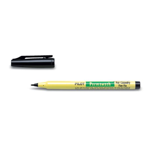 Marcatore per tessuti Pilot Permawash punta 2 mm nero - 001670