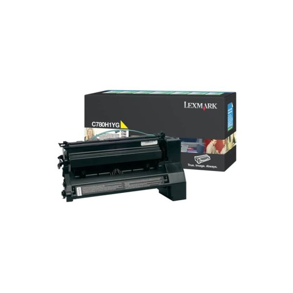 Toner alta resa return program Lexmark giallo C780H1YG