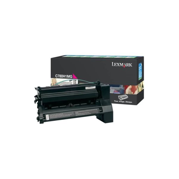 Toner alta resa return program Lexmark magenta C780H1MG