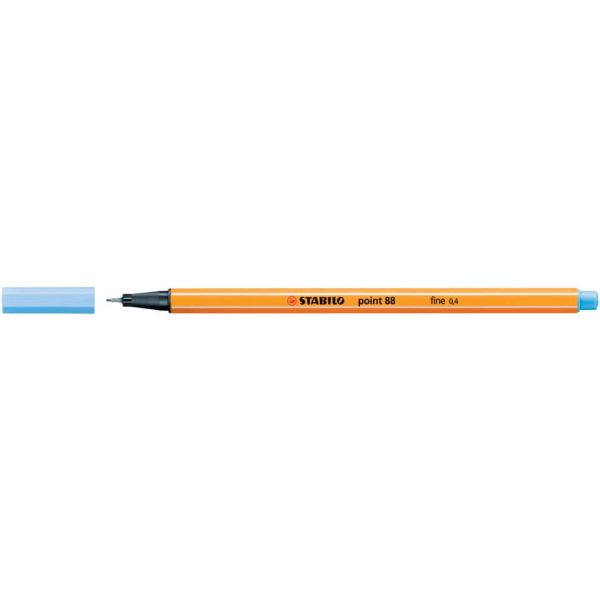 Fineliner Stabilo Point 88® 0,4 mm blu ghiaccio 88/11