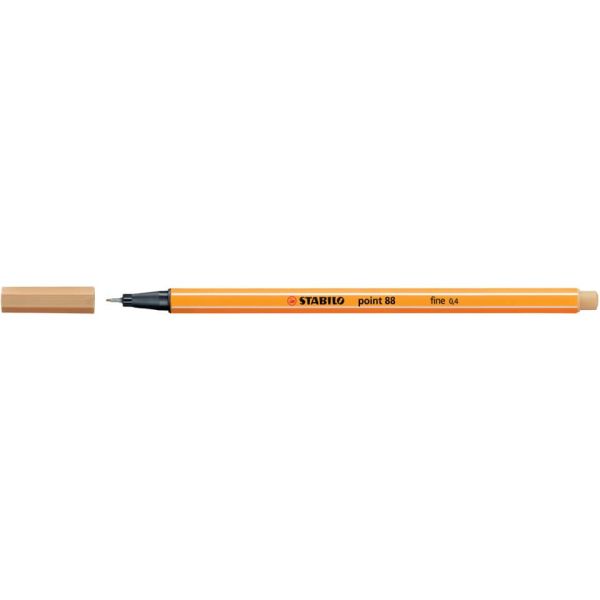 Fineliner Stabilo Point 88® 0,4 mm ocra chiaro 88/88
