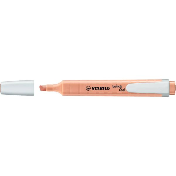 Evidenziatore Stabilo Swing® Cool Pastel 1-4 mm - rosa pesca 275/126-8