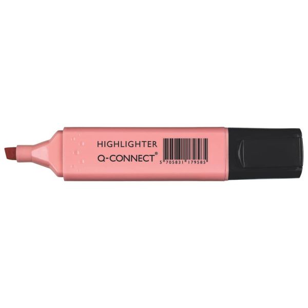 Evidenziatore Pastel Q-Connect 1,5-5 mm rosa KF17958