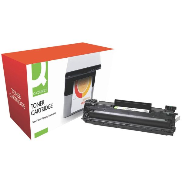 Toner Q-Connect rigenerato HP CB435A nero - KF10816
