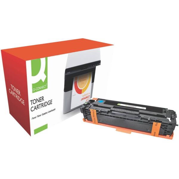 Toner Q-Connect rigenerato HP CB541A ciano - KF10822