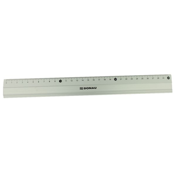 Righello in alluminio Donau 30 cm argento 322208024
