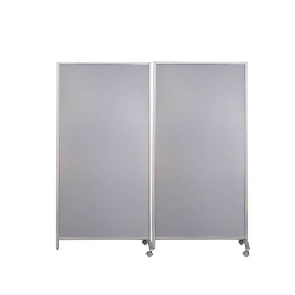 Paravento con magneti Serena Group in policarbonato grigio 80x40x170 cm WAL804017G