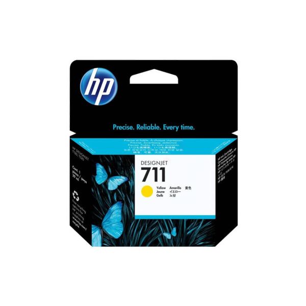 Cartuccia inkjet 711 HP giallo  CZ132A