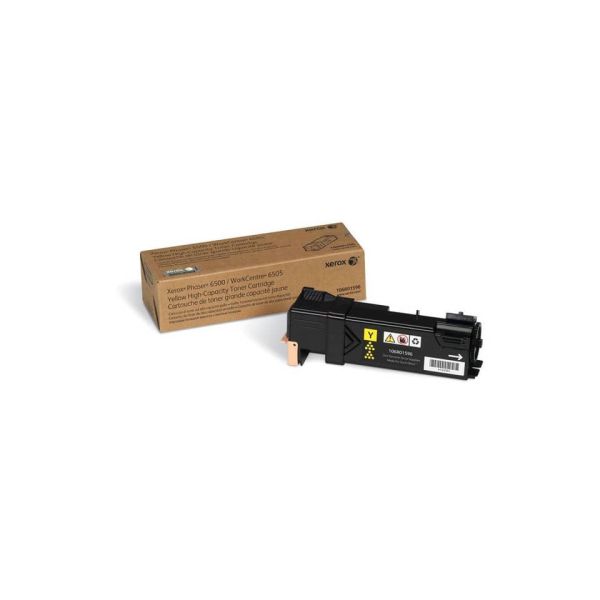 Toner alta capacità Xerox giallo  106R01596