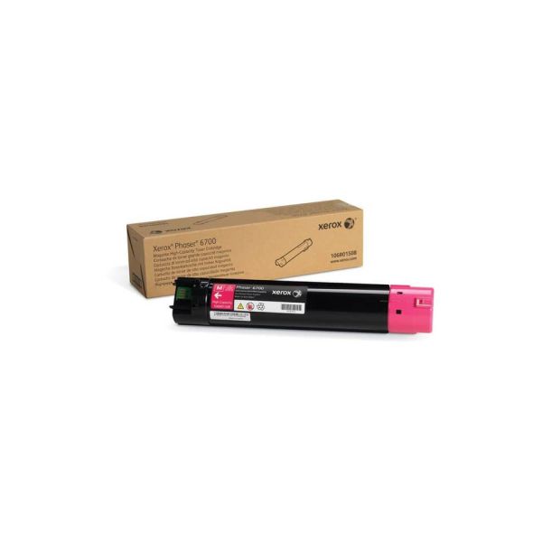 Toner alta capacità Xerox magenta  106R01508