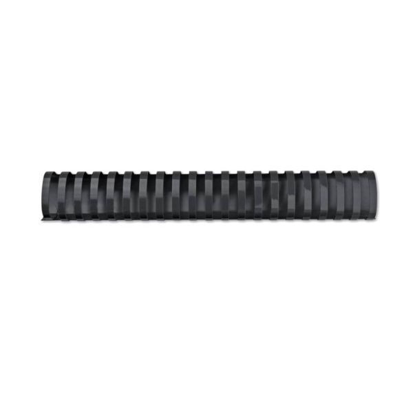 Dorsi plastici a 21 anelli GBC CombBind 38 mm A4 nero - fino a 330 fogli conf da 50 dorsi - 4028185