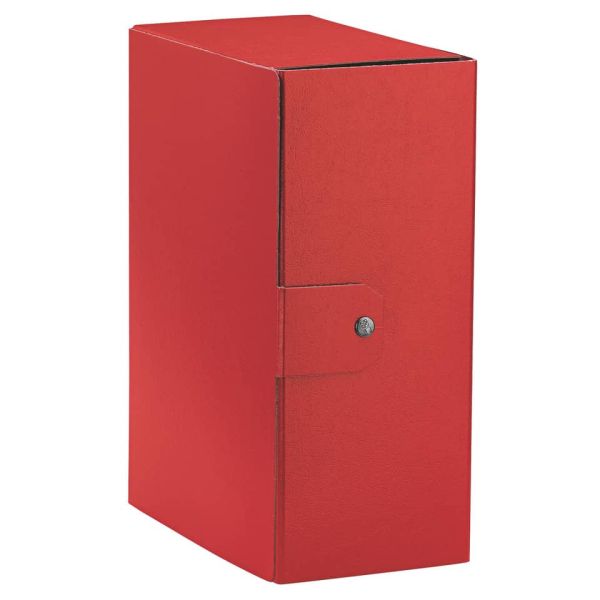Cartella portaprogetti Esselte C35 EUROBOX 25x35 cm - dorso 15 cm presspan biverniciato rosso - 390335160