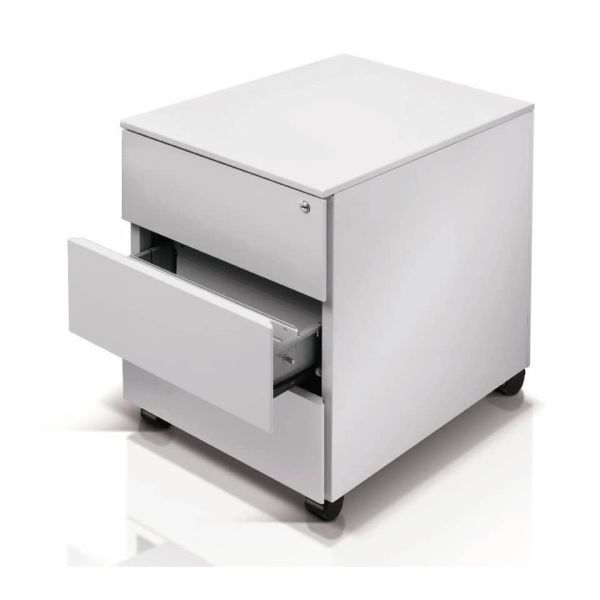 Cassettiera 3 cassetti Tecnical 2 bianco 41x58x55,3 cm C3 BIA