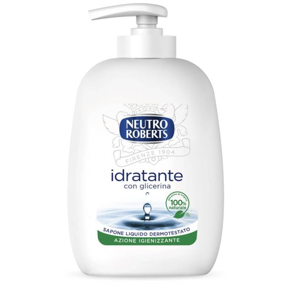Sapone liquido extra idratante Neutro Roberts con glicerina 200 ml R908754