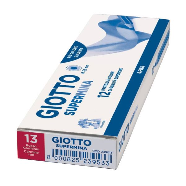 Matita colorata GIOTTO Supermina rosso carminio 13 - F239013