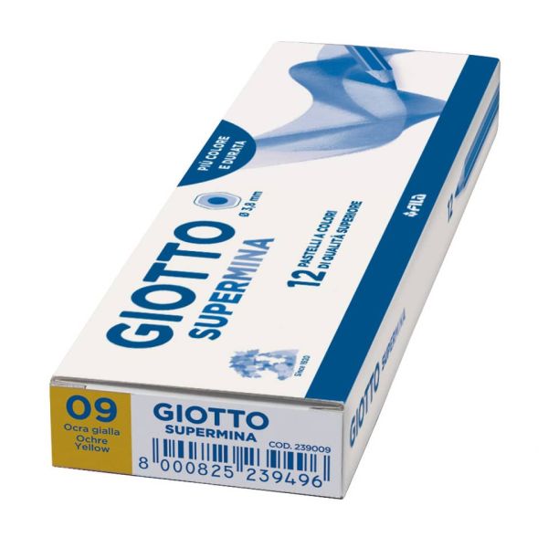 Matita colorata GIOTTO Supermina giallo ocra 09 - F239009