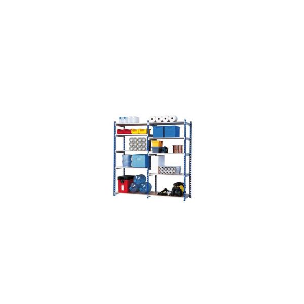 Modulo aggiunta scaffalatura Paperflow RANG'ECO regolabile 125x34x200 cm blu - K607131