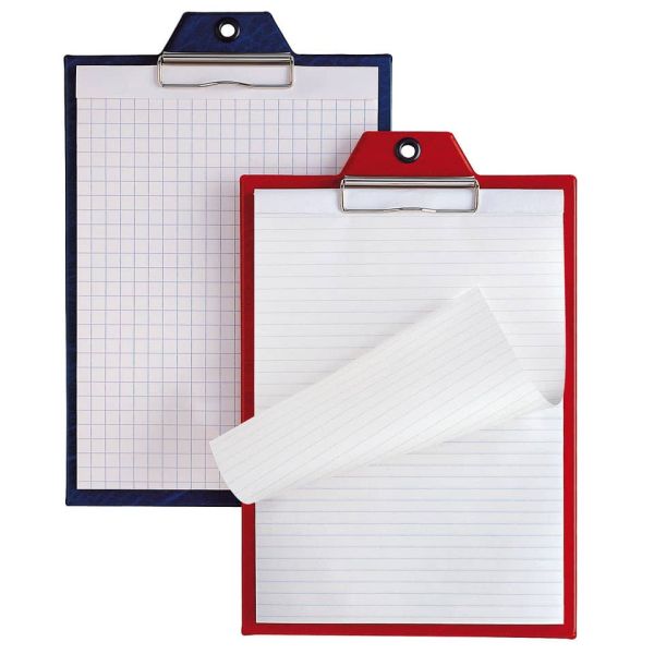 Portablocco singolo con molla Sei Rota Superblock S 21x29,7 cm blu 29302207