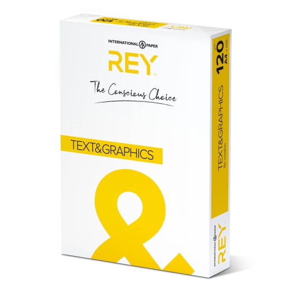 Carta per fotocopie A4 Sylvamo Rey Text & Graphics 170 CIE 120 g/m²  Risma 250 fogli - RYTEG120X427