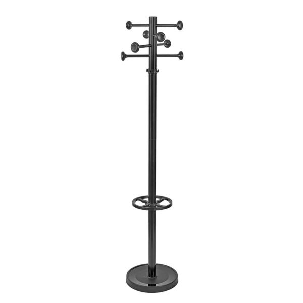 Appendiabiti MAULgrando nero h 176 cm - 8 ganci Z860001