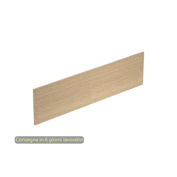 Pannello divisorio + staffe supporto per bench rovere 140x40 cm in melaminico linea Bridge Artexport - PAN-140-BTA/C