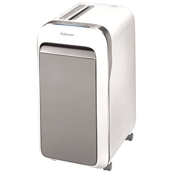 Distruggidocumenti uso moderato Fellowes LX221 - P-5 - 30 L - taglio a microframmenti 2x12 mm - bianco 5050501