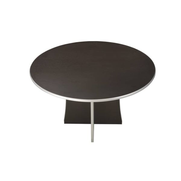 Tavolo miniriunione Frensy Spirit Ø 125 cm - H.72 cm wengé USPWTR125