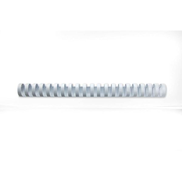 Dorsi plastici CombBind a 21 anelli - 22 mm A4 - fino a 195 fogli - conf da 100 dorsi GBC bianco - 4028612
