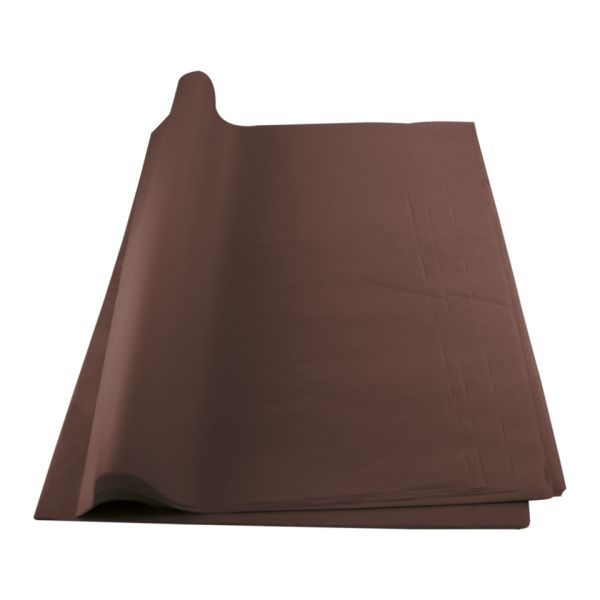 Carta velina Rex-Sadoch 50x70 cm conf. da 26 fogli marrone KV106582