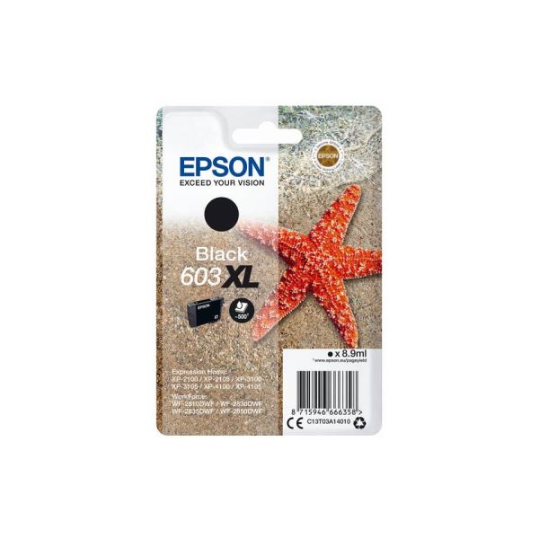 Cartuccia Epson 603 XL nero C13T03A14010