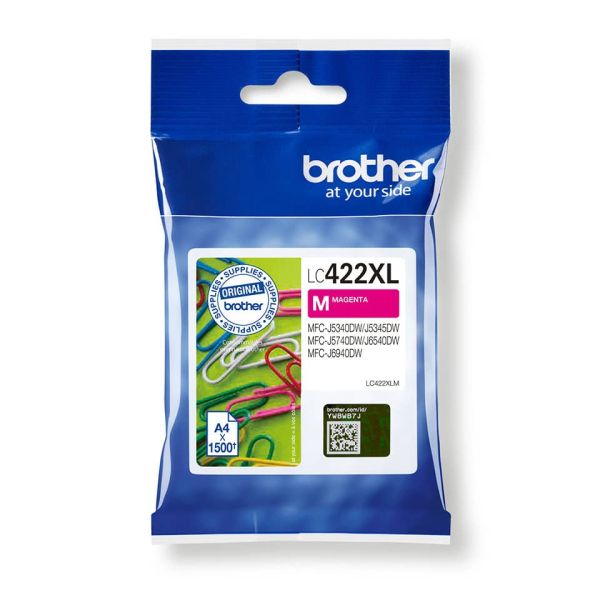 Cartuccia Brother magenta  LC422XLM