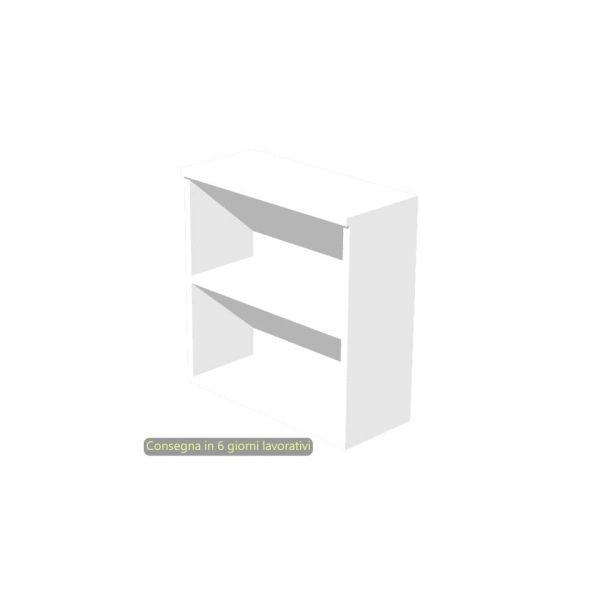 Armadio basso a giorno 2898 90x46xH.85 cm Artexport bianco AR/MB/33
