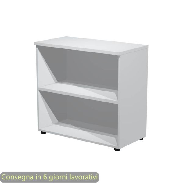 Armadio basso a giorno 2898 90x46xH.85 cm Artexport grigio AR/MB/9
