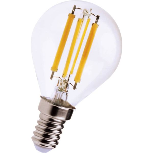 Lampadina LED a filamento minisfera 6W attacco E14 806 lumen luce calda MKC 3000K - 499048550