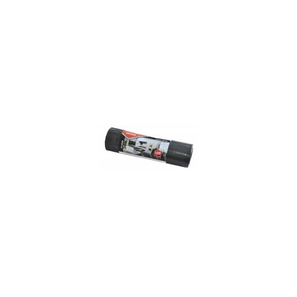 Sacchi dell'immondizia super strong - Office Products nero 120 l - 67x98 cm - rotolo da 10 pz  - 22023232-05