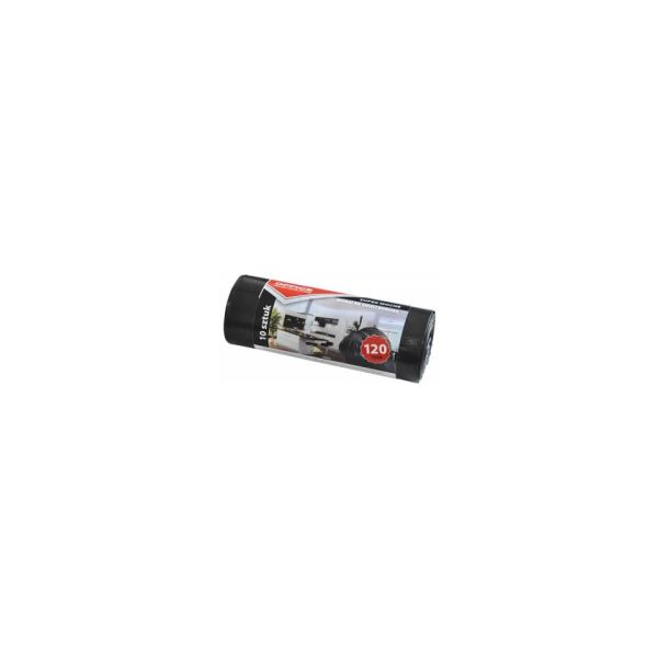 Sacchi dell'immondizia strong - Office Products nero - 120 l - 66x109 cm rotolo da 10 pz  - 22022232-05