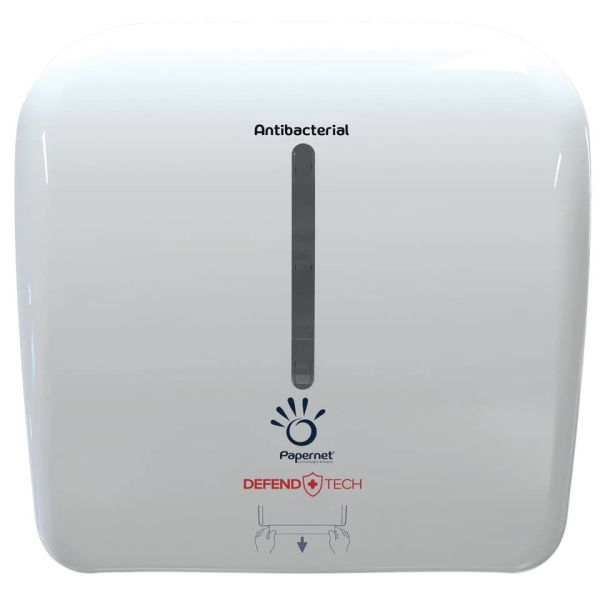 Dispenser autocut Universus antibatterico Defend Tech 33,3 x 32,1 x 22,6 cm Papernet Manuale - 419271