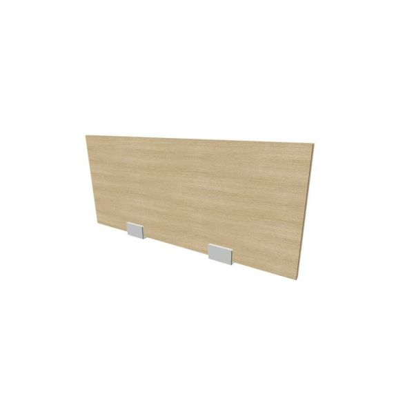 Pannello divisorio in melaminico rovere per bench 80xH.35 cm linea Practika Quadrifoglio - CODB080-RK
