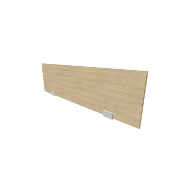 Pannello divisorio in melaminico rovere per bench 120xH.35 cm linea Practika Quadrifoglio - CODB120-RK
