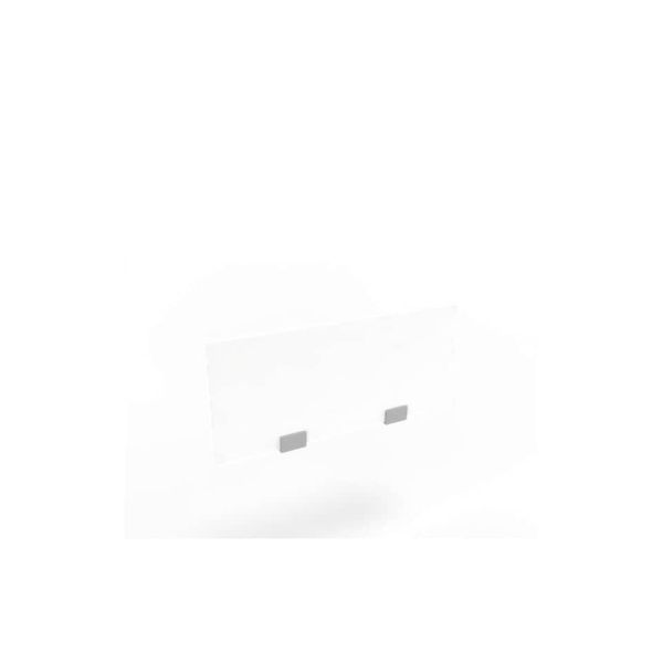 Pannello divisorio in melaminico bianco per bench 80xH.35 cm linea Practika Quadrifoglio - CODB080-BA