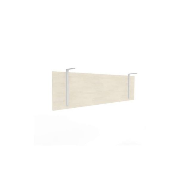 Pannello frontale in melaminico cemento 108,7xH.35,1 cm per scrivanie Practika Quadrifoglio - COFRA140-CL