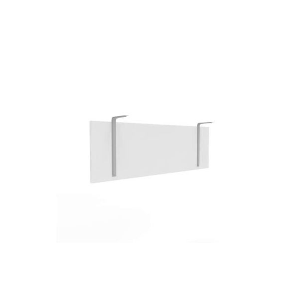 Pannello frontale in melaminico bianco 128,7xH.35,1 cm per scrivanie Practika Quadrifoglio - COFRA160-BA