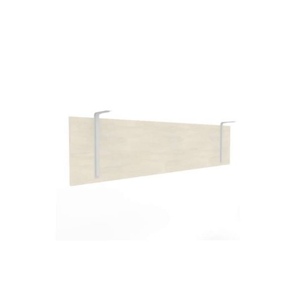 Pannello frontale in melaminico cemento 148,7xH.35,1 cm per scrivanie Practika Quadrifoglio - COFRA180-CL