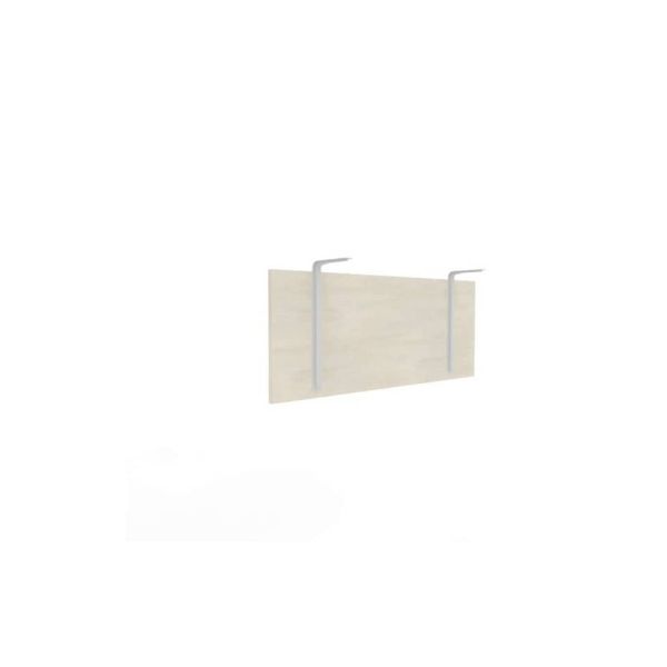 Pannello frontale in melaminico cemento 88,7xH.35,1 cm per scrivanie Practika Quadrifoglio - COFRA120-CL